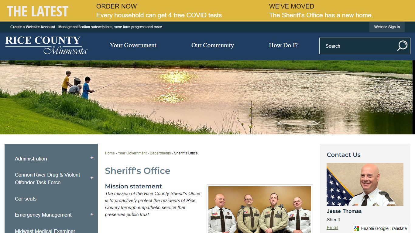 Sheriff's Office - Rice County, MN